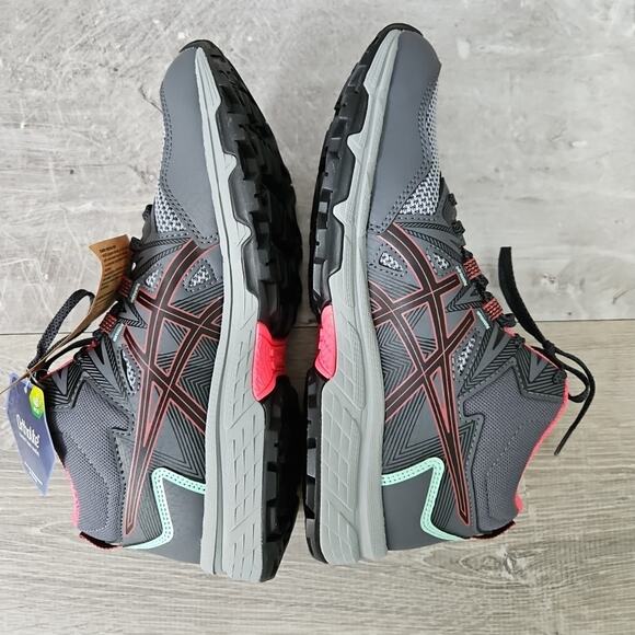 Asics Gel-Venture 8 Mid Top Womens Running Hiking Shoes 1012A869 Grey Size 7 NEW - Picture 12 of 15